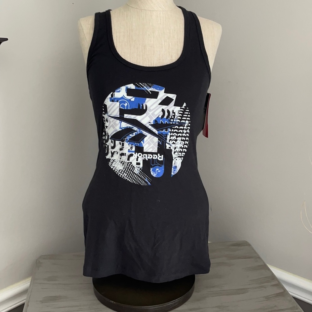 Black tank top
